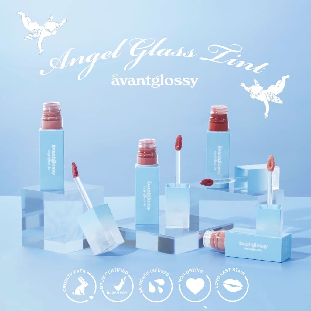 Glass Tint Avantglossy - Lips untuk kulit berminyak