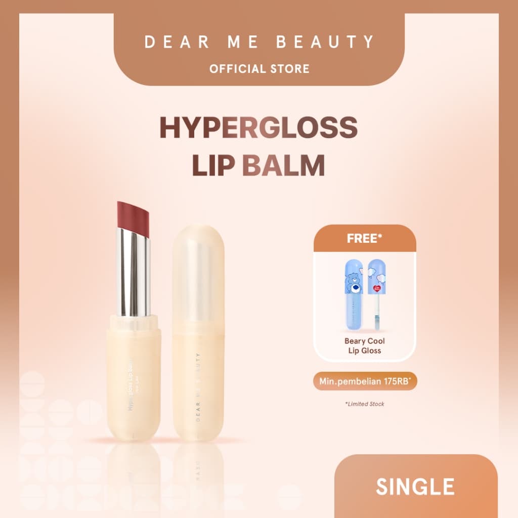 Dear Me Beauty Lip Balm (Dear Wina & Dear Rene) - Lips untuk kulit berminyak, foto produk detail