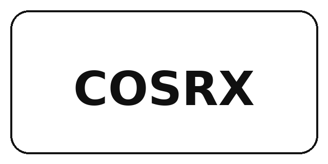 Logo brand COSRX — kolaborasi dengan Ismi Maulidia