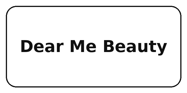Logo brand Dear Me Beauty — kolaborasi dengan Ismi Maulidia