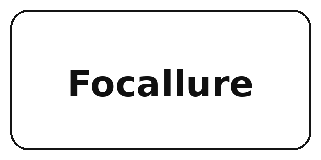 Logo brand Focallure — kolaborasi dengan Ismi Maulidia
