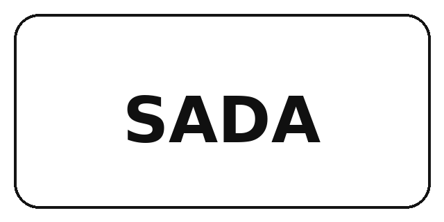 Logo brand SADA — kolaborasi dengan Ismi Maulidia