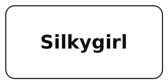 Logo brand Silkygirl — kolaborasi dengan Ismi Maulidia