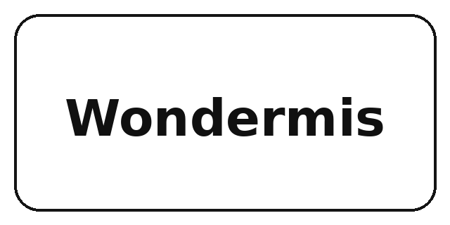 Logo brand Wondermis — kolaborasi dengan Ismi Maulidia